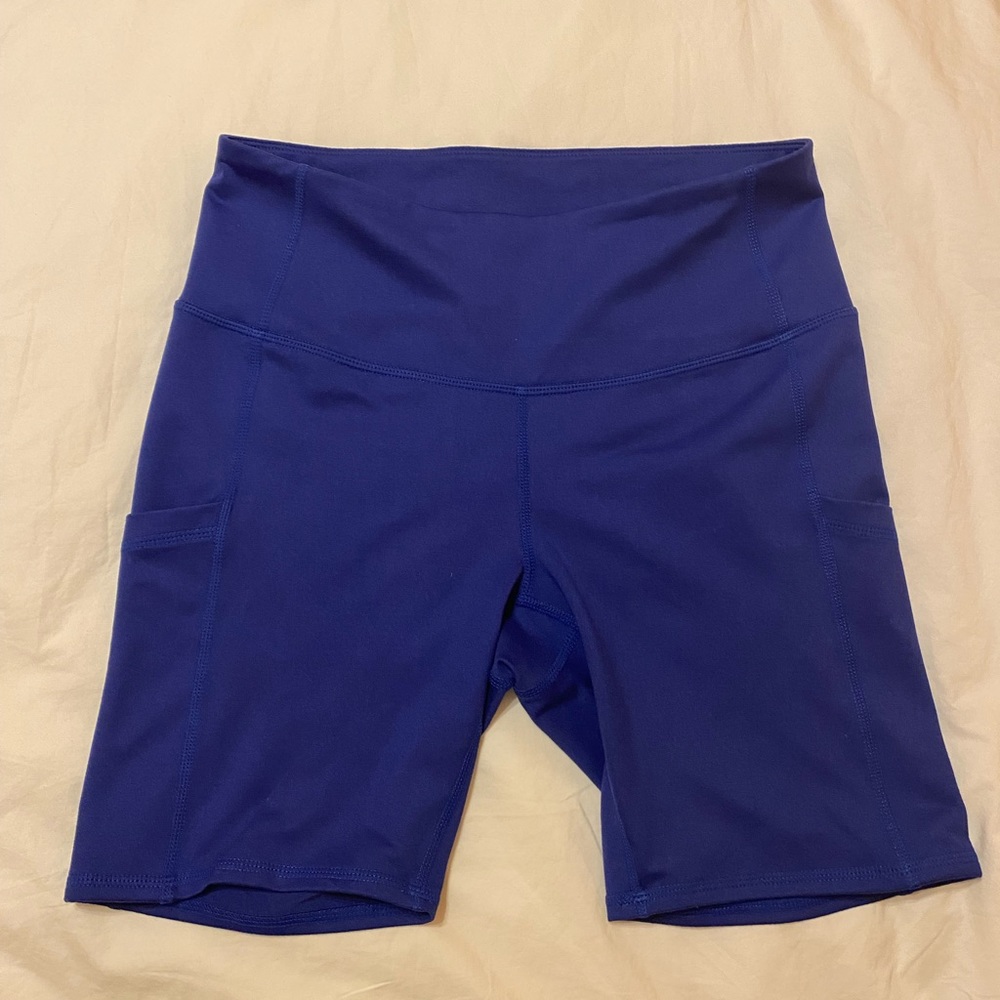Zella Women's Bike Shorts - Blue